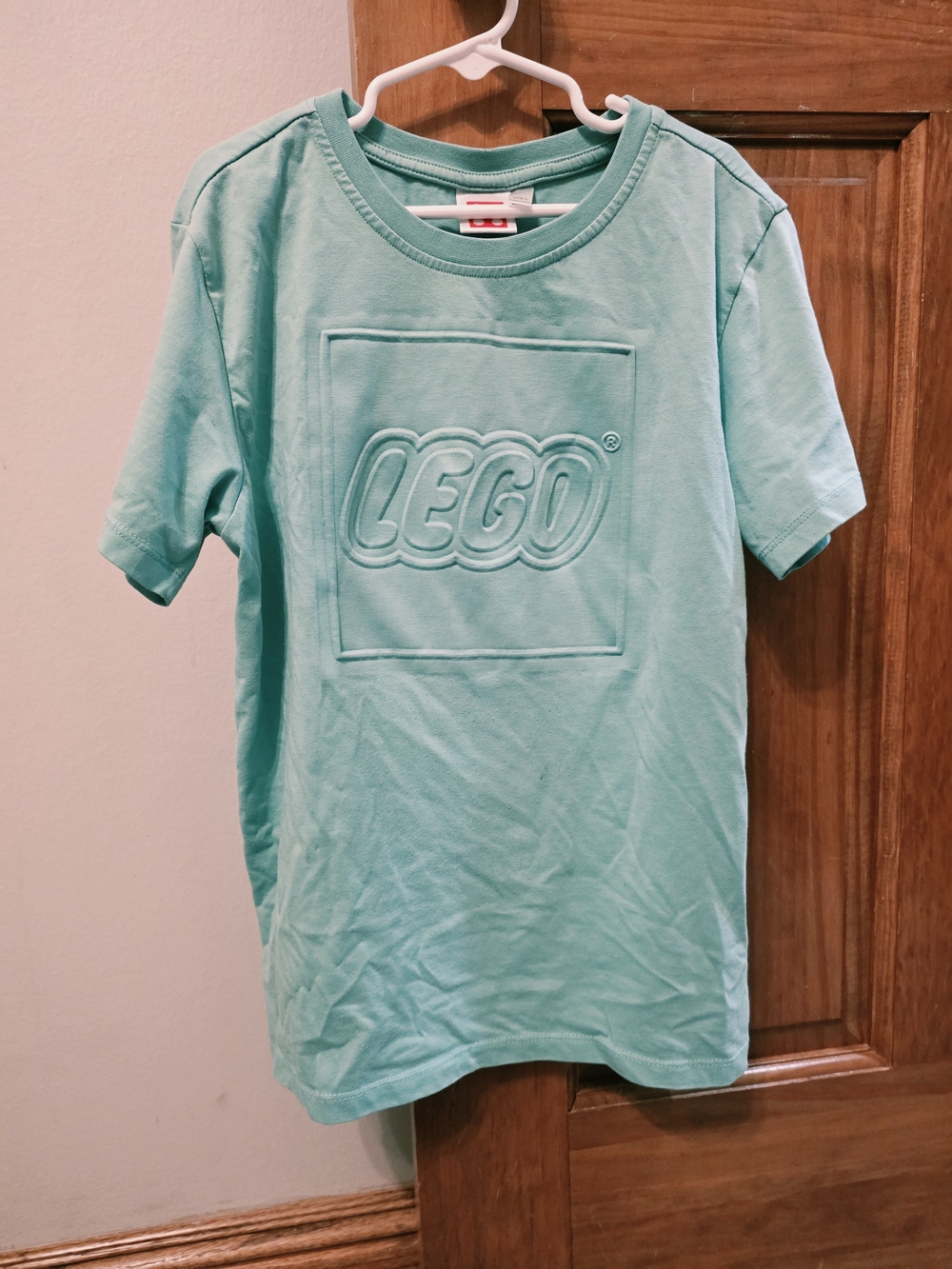 LEGO Kids' Youth Large Mint Green Logo Tee